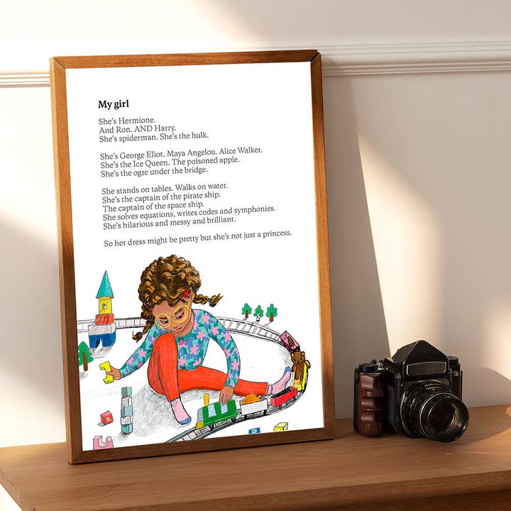 Impressão artística: My Girl por atacado de Parakeet Books