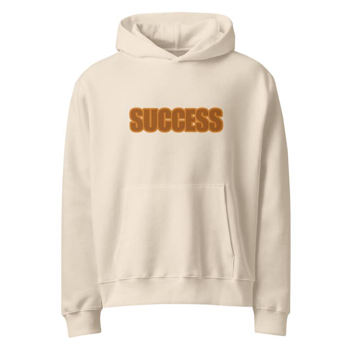 Custom Over Sized Hoody Tan Colorway for wholesale by Success By Kersaint