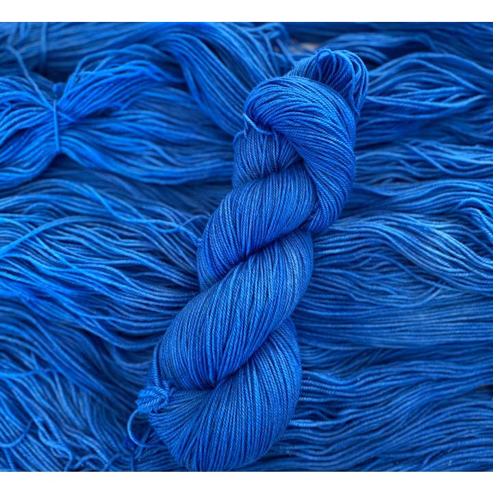 Ruby in Blue for wholesale by The Crochet Cove