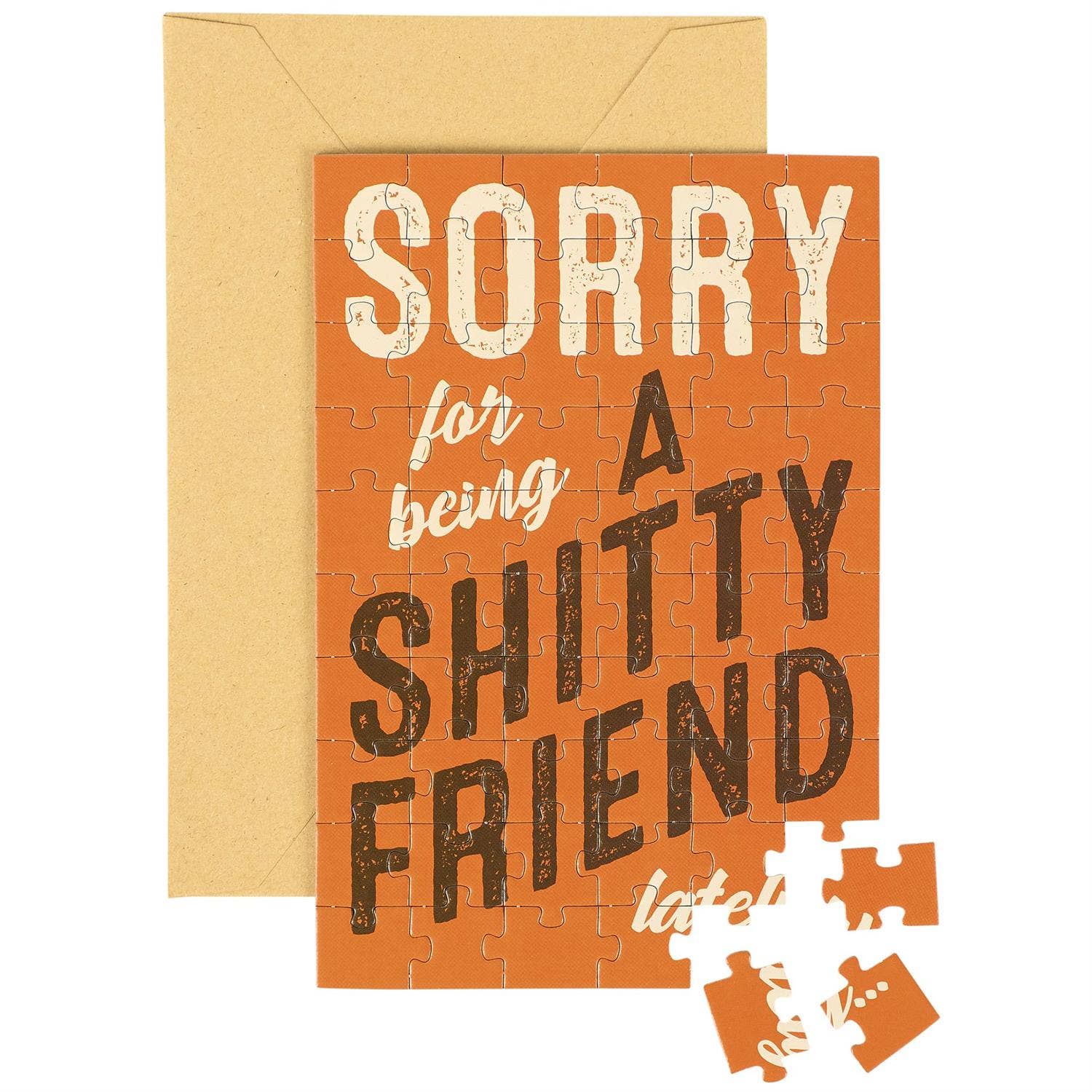 Questionables - Wholesale Everyday Greeting Card - Being A Friend Puzzle Card0