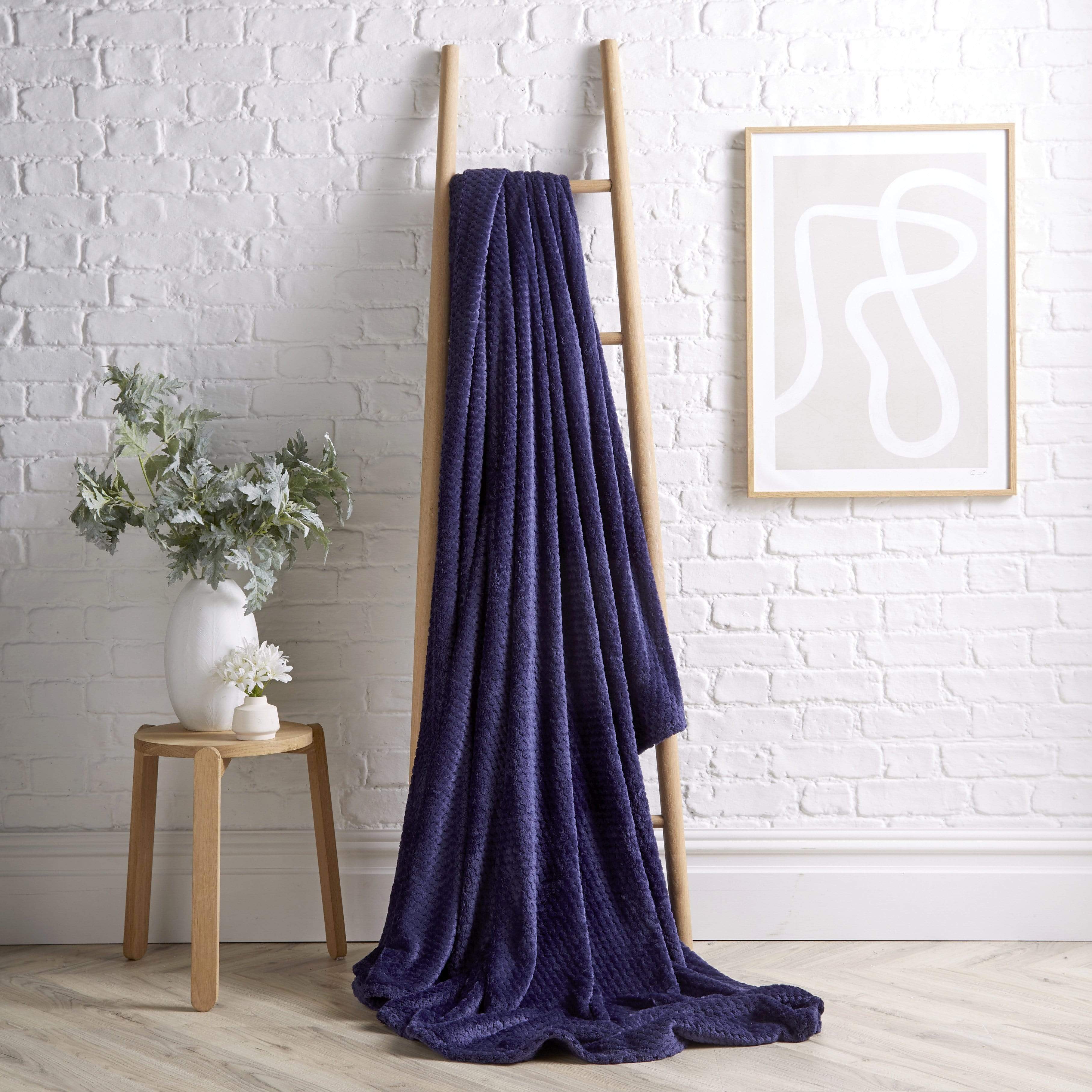 LOOMWORKS LTD – wholesale Throw blanket – Cloud Honeycomb Throw10