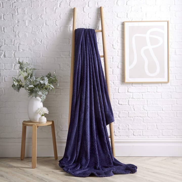 LOOMWORKS LTD – wholesale Throw blanket – Cloud Honeycomb Throw10