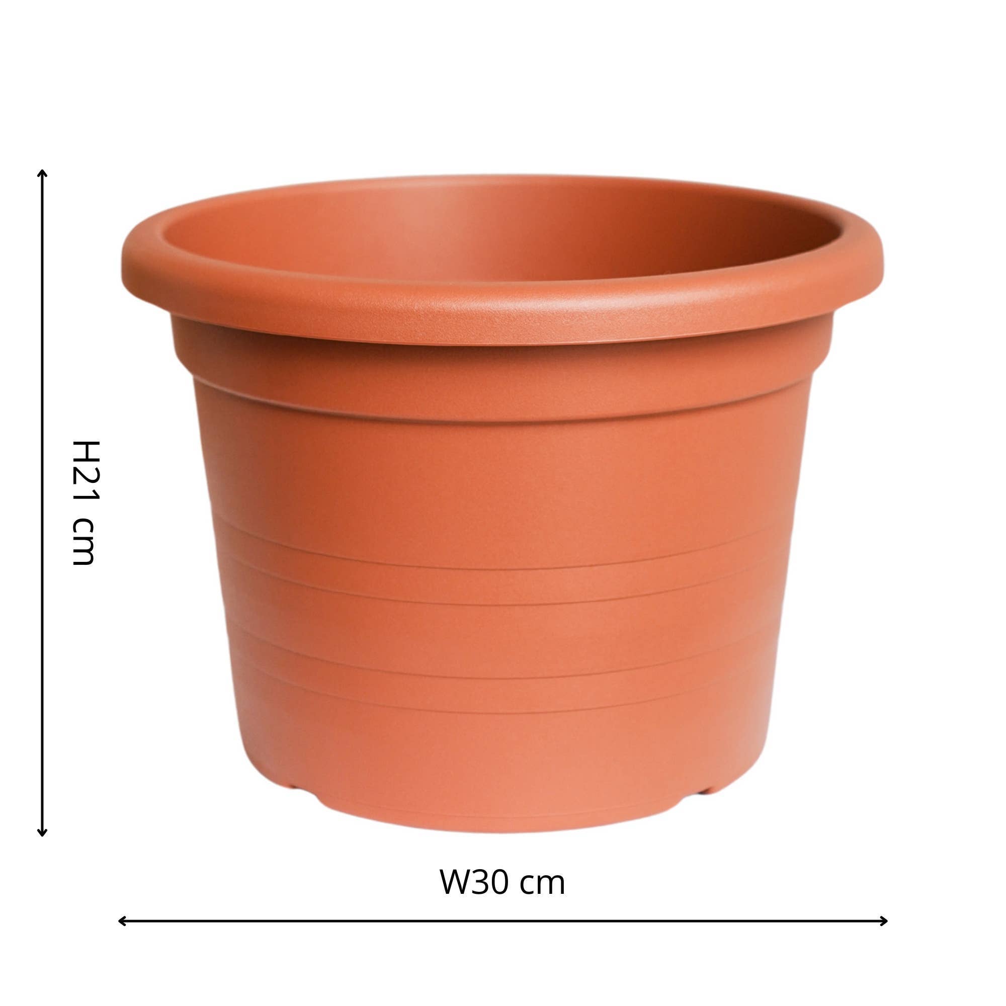 Ivyline International - Wholesale Plant Pot - Outdoor Recycled Plastic Cilindro Planter7