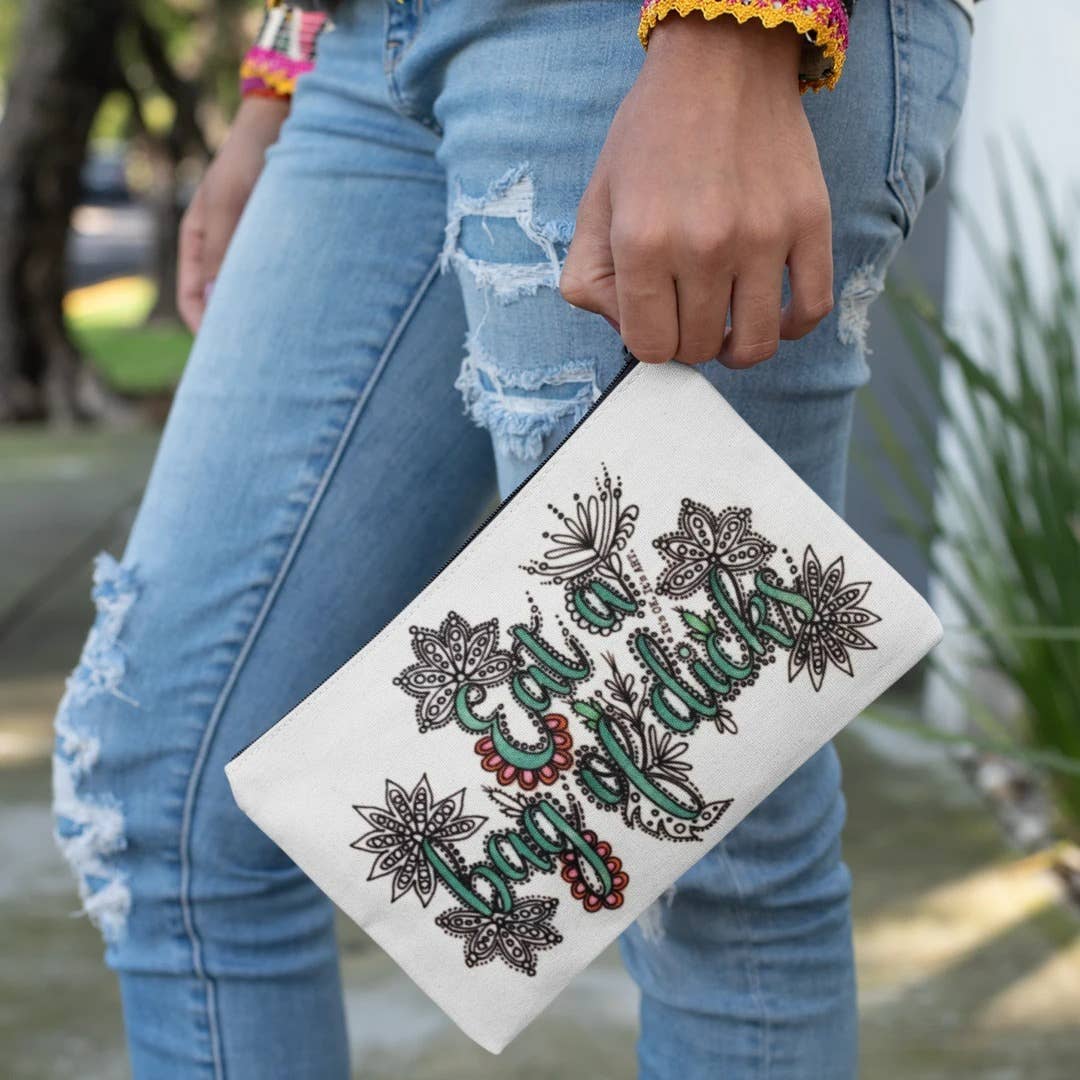 It's OK. It's ART. - Wholesale Pouch - Women's - Eat A Bag Of Dicks Travel Zip Pouch0