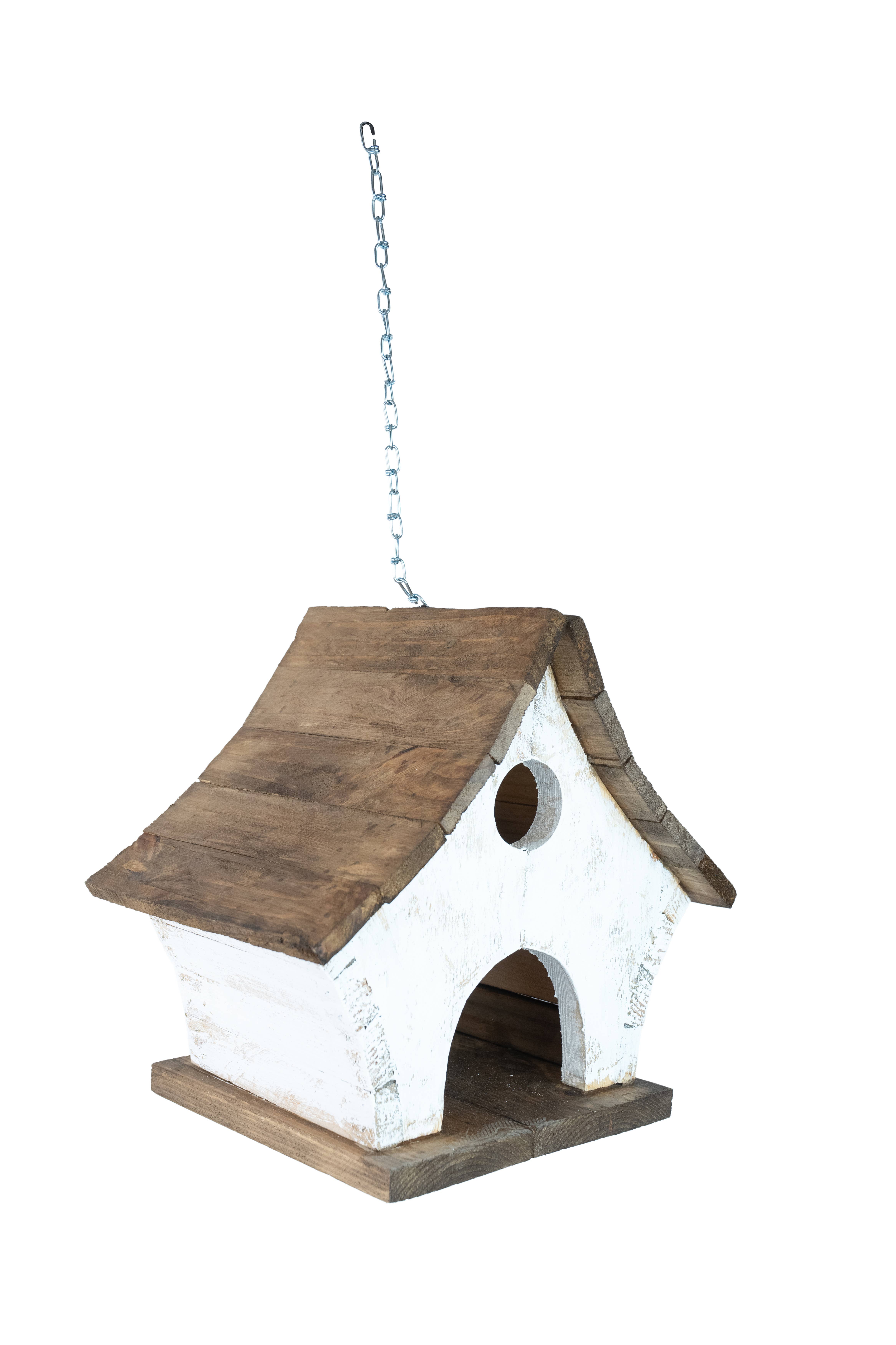 My Amigos Imports – Engroshandel Fuglehus – Canyon Lake fuglehus i træ med landstil, 38 x 33 cm, havenkunst - $241