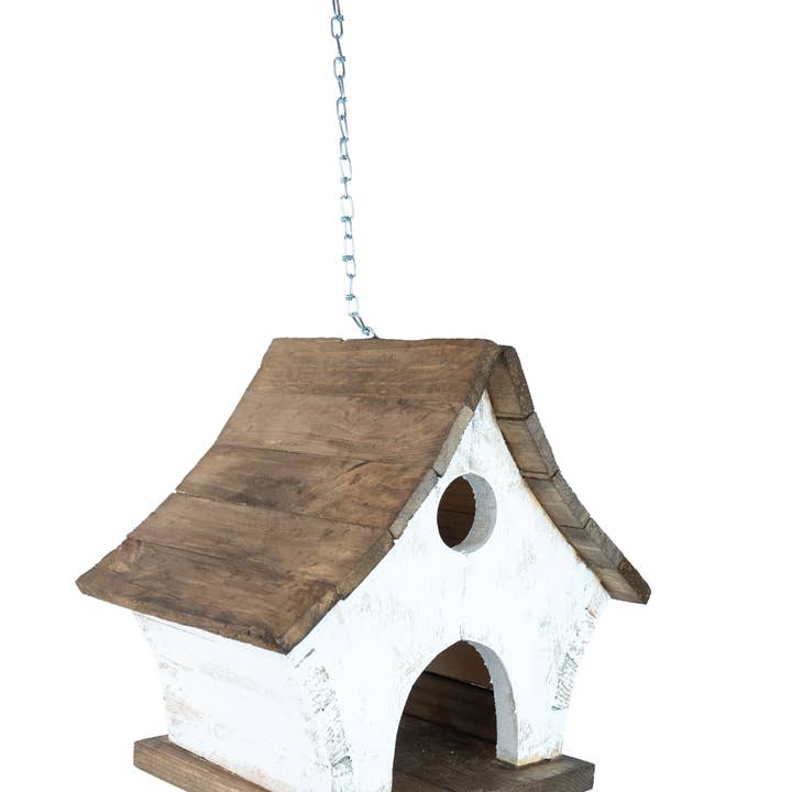 My Amigos Imports – Engroshandel Fuglehus – Canyon Lake fuglehus i træ med landstil, 38 x 33 cm, havenkunst - $241