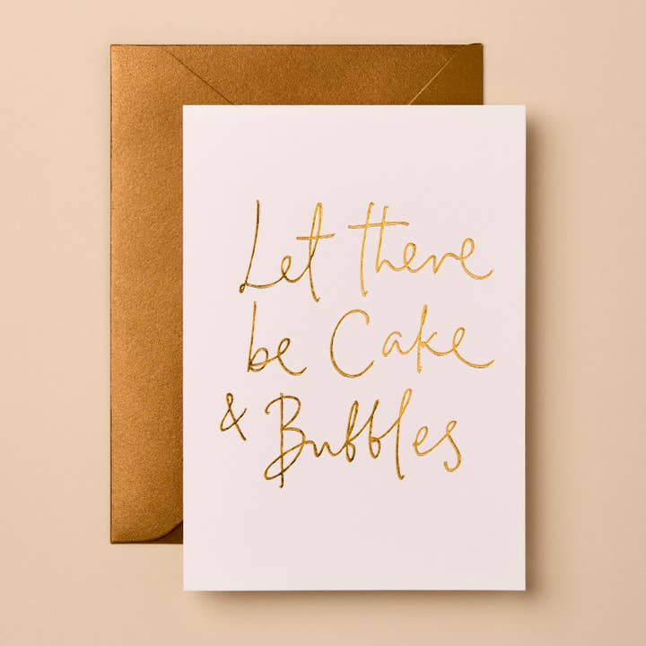 Wedding Card | Signature Foil Greeting Card for wholesale by Gabrielle & Celine Greeting Cards USA