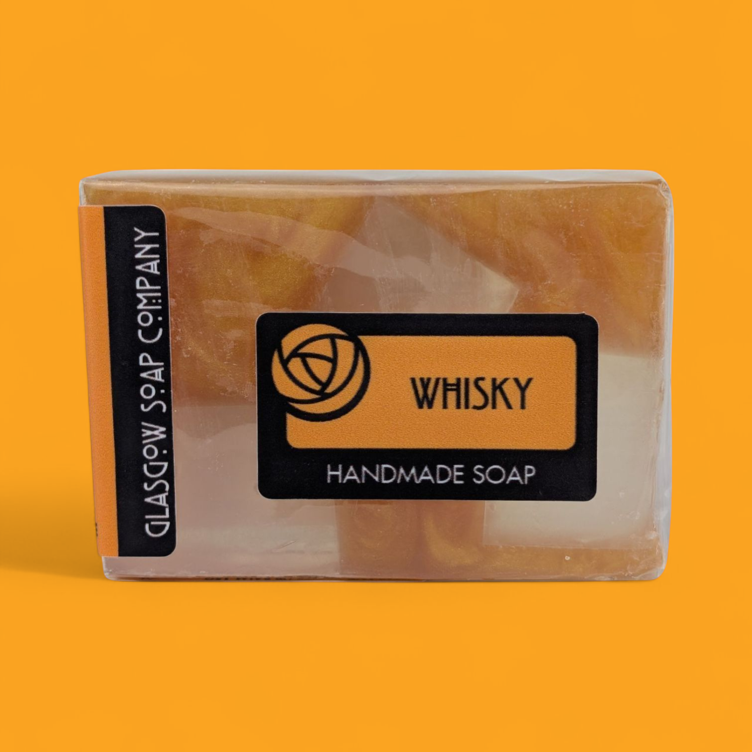 Glasgow Soap Company Ltd – wholesale Bar Soap – Whisky Handmade Soap Slice 120g1