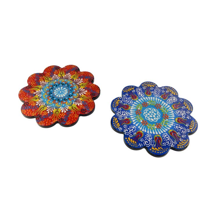 Handgjord turkisk keramisk köksunderlägg för wholesale av Vintage Pillows Store