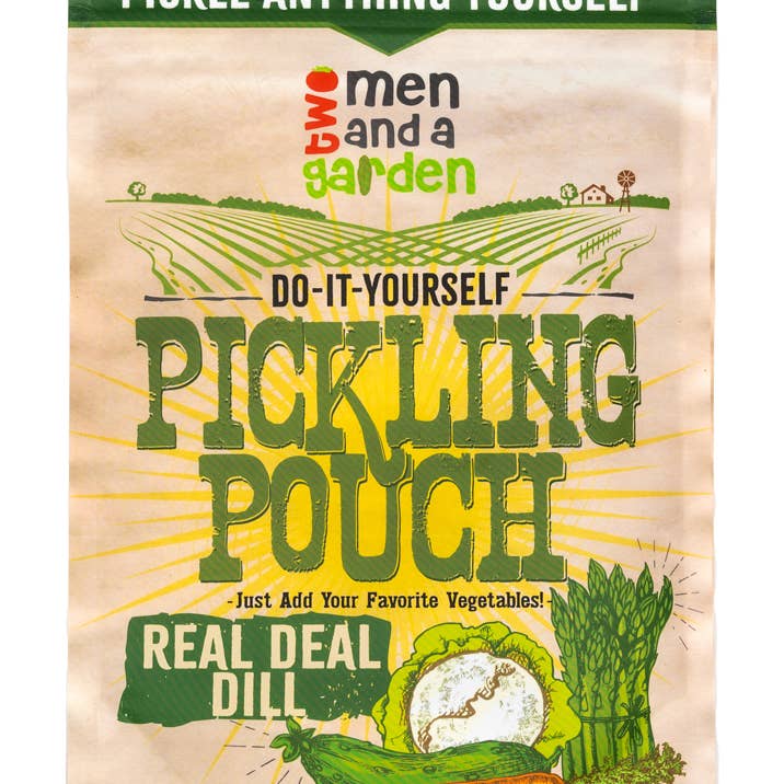 Two Men and a Garden - Wholesale Pickled Vegetables - Real Deal Dill - Pickling Pouch