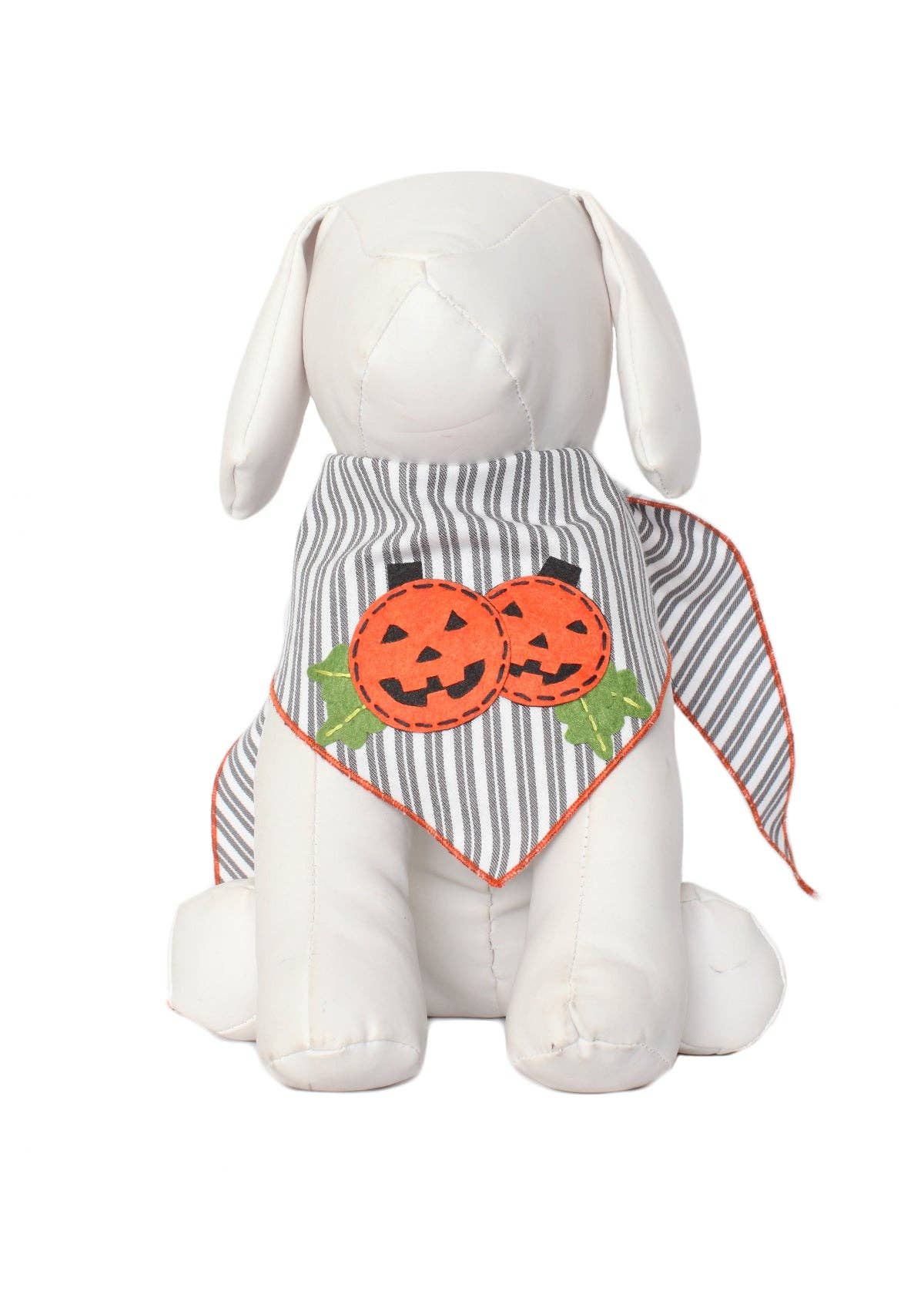 Multi Striped Pumpkins Halloween Dog Bandana Fall Pet Outfit for wholesale on Faire1