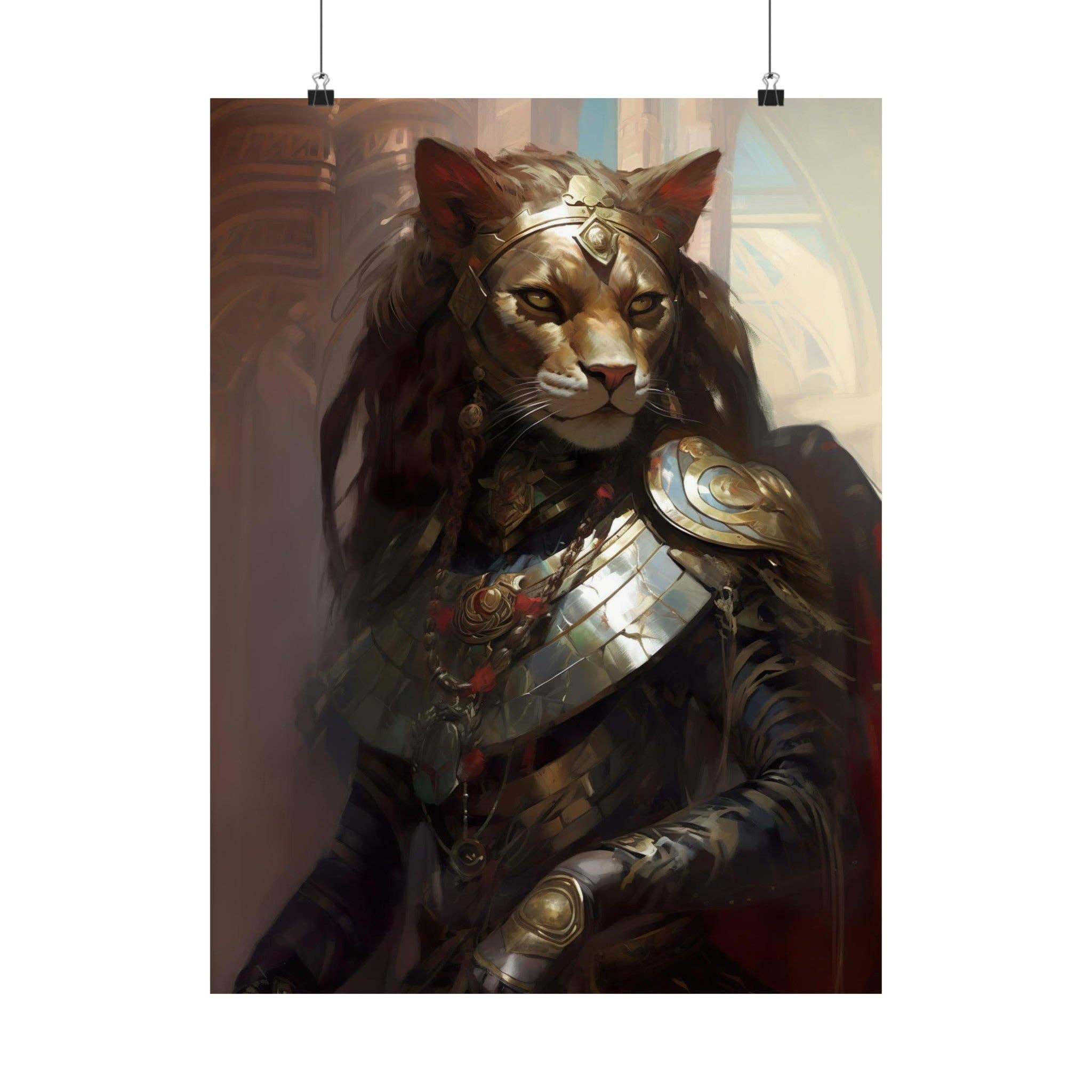 Ye Curiosity Shoppe - Wholesale Art Print - Sekhmet Egyptian Goddess Art Print3