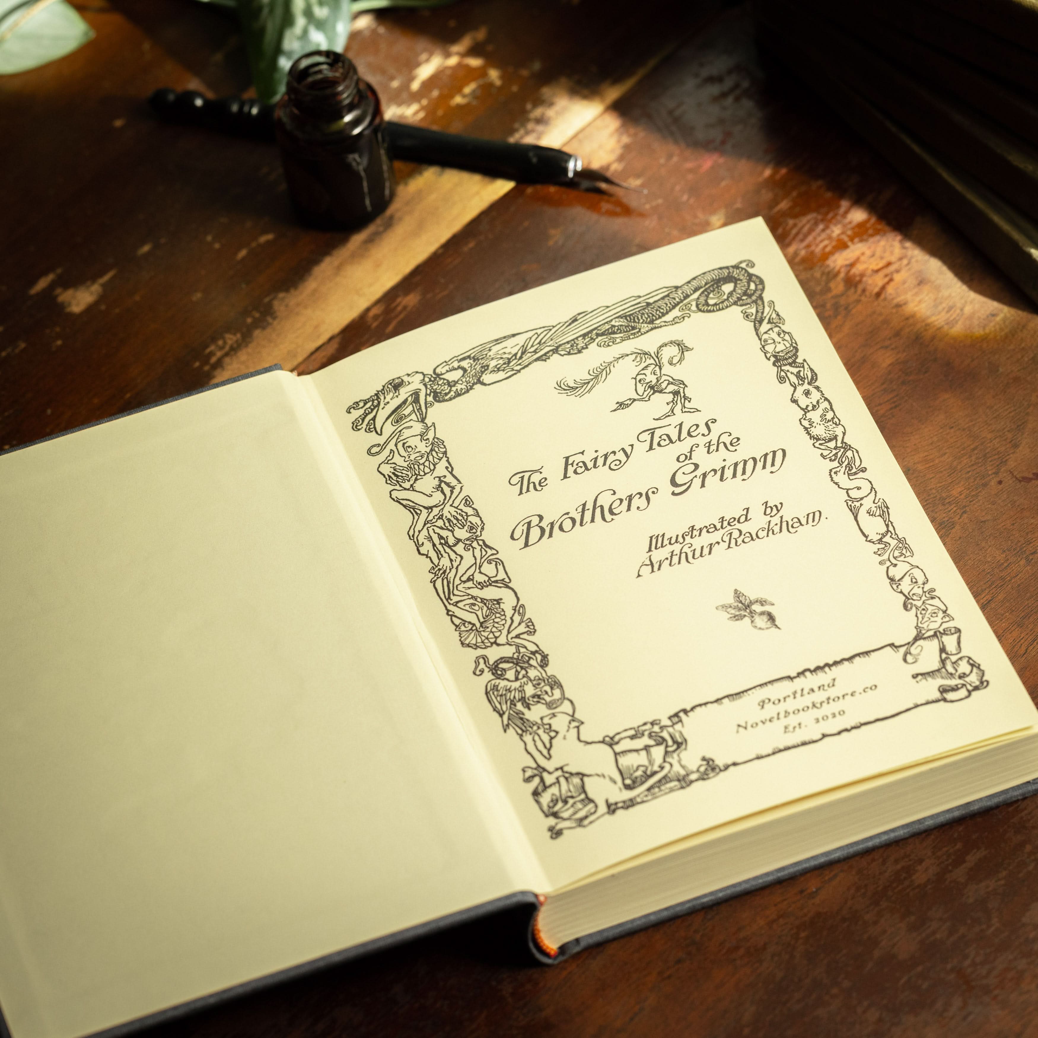 Novel Book Store - Wholesale Journal/Diary - *Grimm's Fairy Tales by Jacob & Wilhelm Grimm 1812 Book Journal1