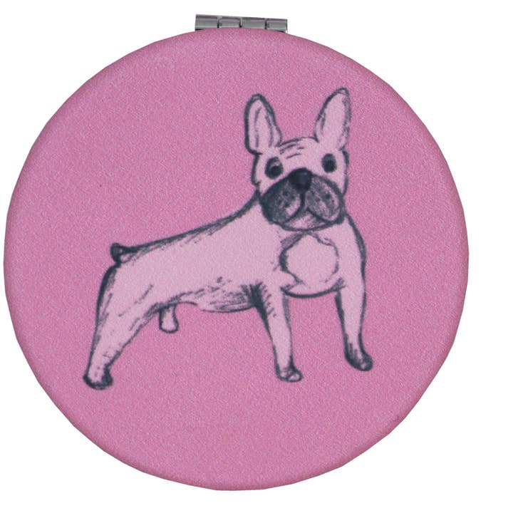 Specchietto tascabile Anno del cane per la vendita all'ingrosso da parte di Wicked Sista Accessories