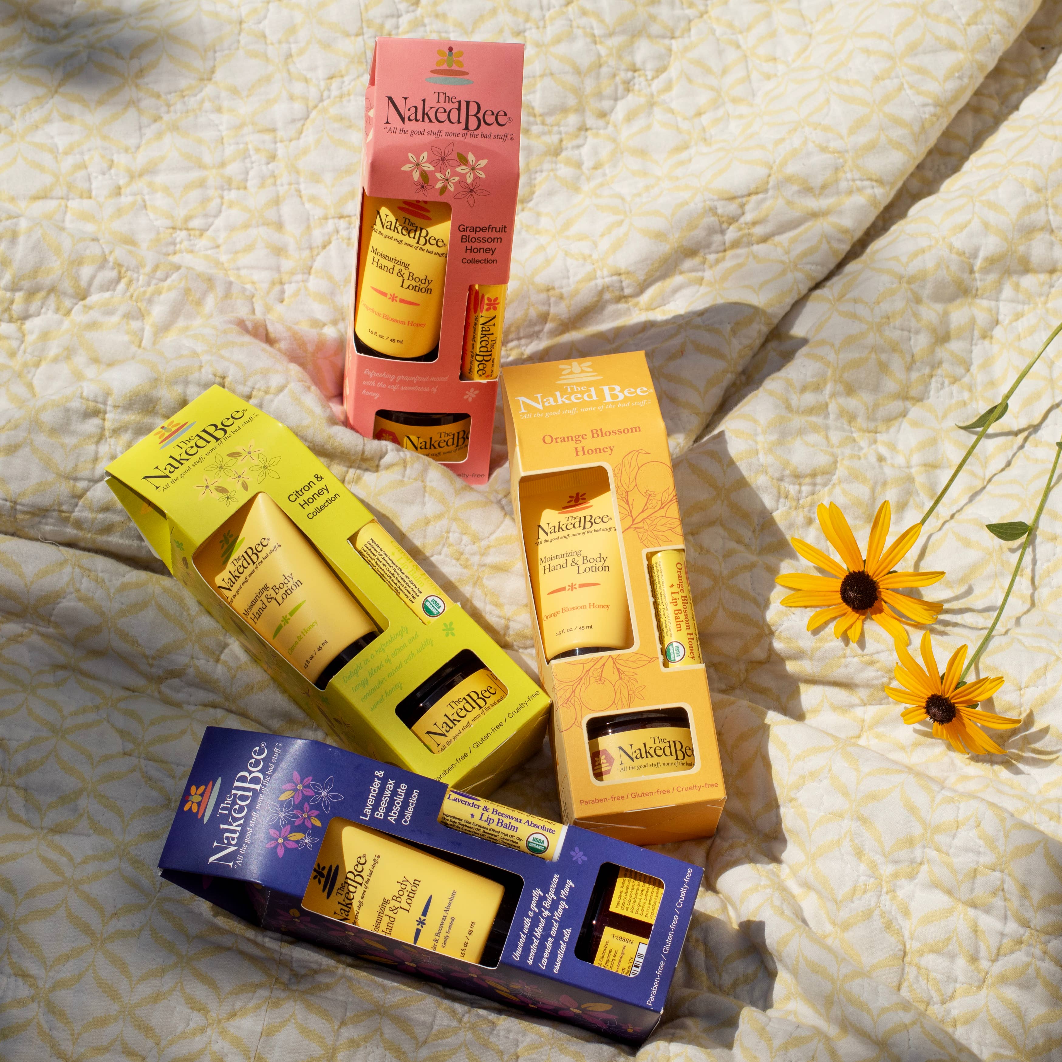 The Naked Bee - Wholesale Bath & Body Set - Orange Blossom Honey Gift Collection2