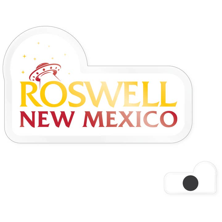 Morris Magnets - Wholesale Magnet - Magnet - Roswell New Mexico UFO Icon