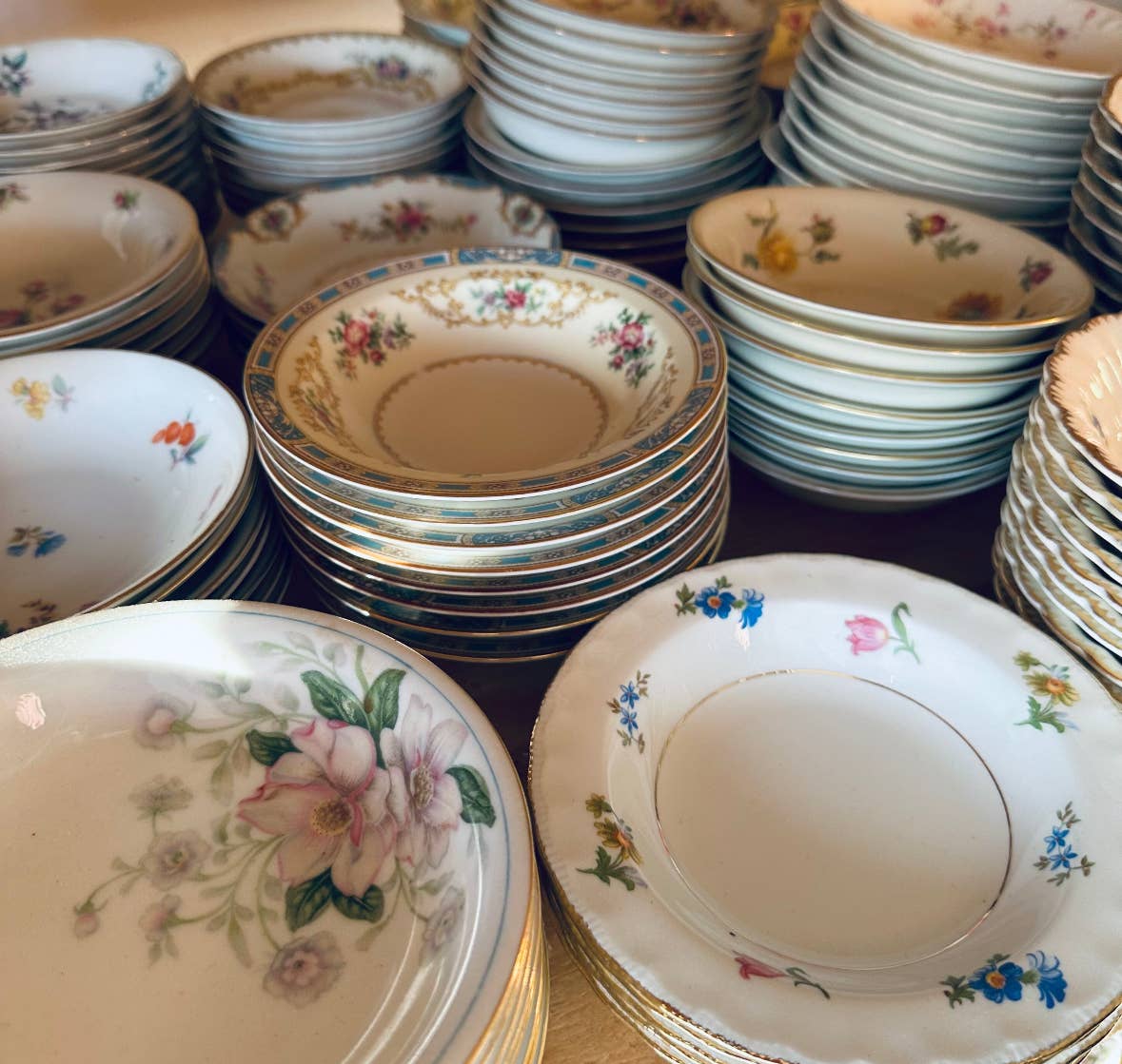 The Delicate Dish - Wholesale Bowl - Vintage Mismatched China Bowls 8