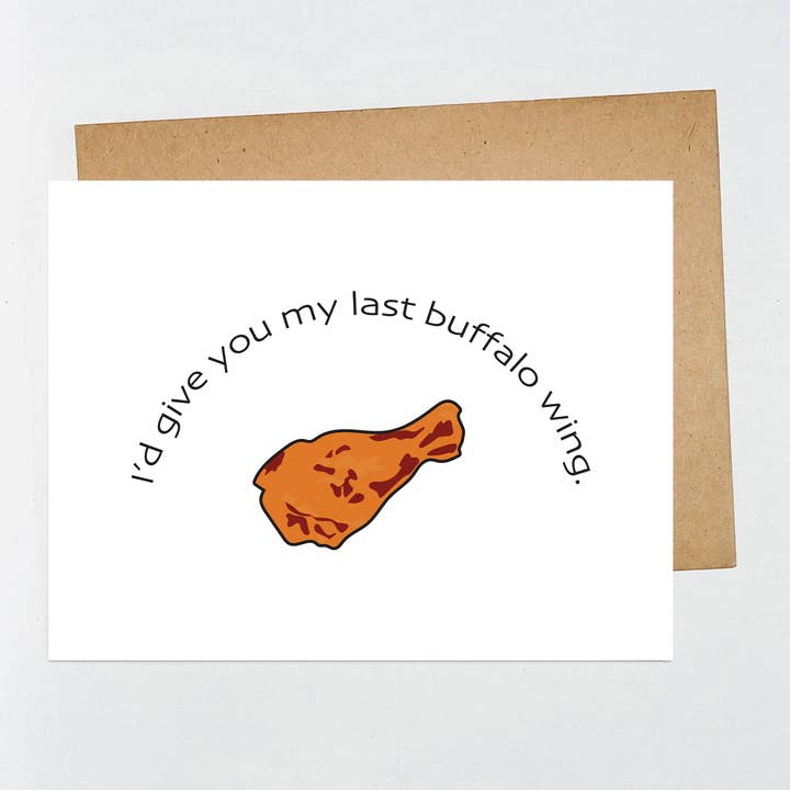 BuffaLowing Love Card Carte cadeau d'amitié romantique pour la vente par Iome