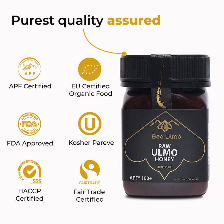 Bee Ulmo - Wholesale Honey - BEE ULMO Honey APF 100+. Support Your Immune System2