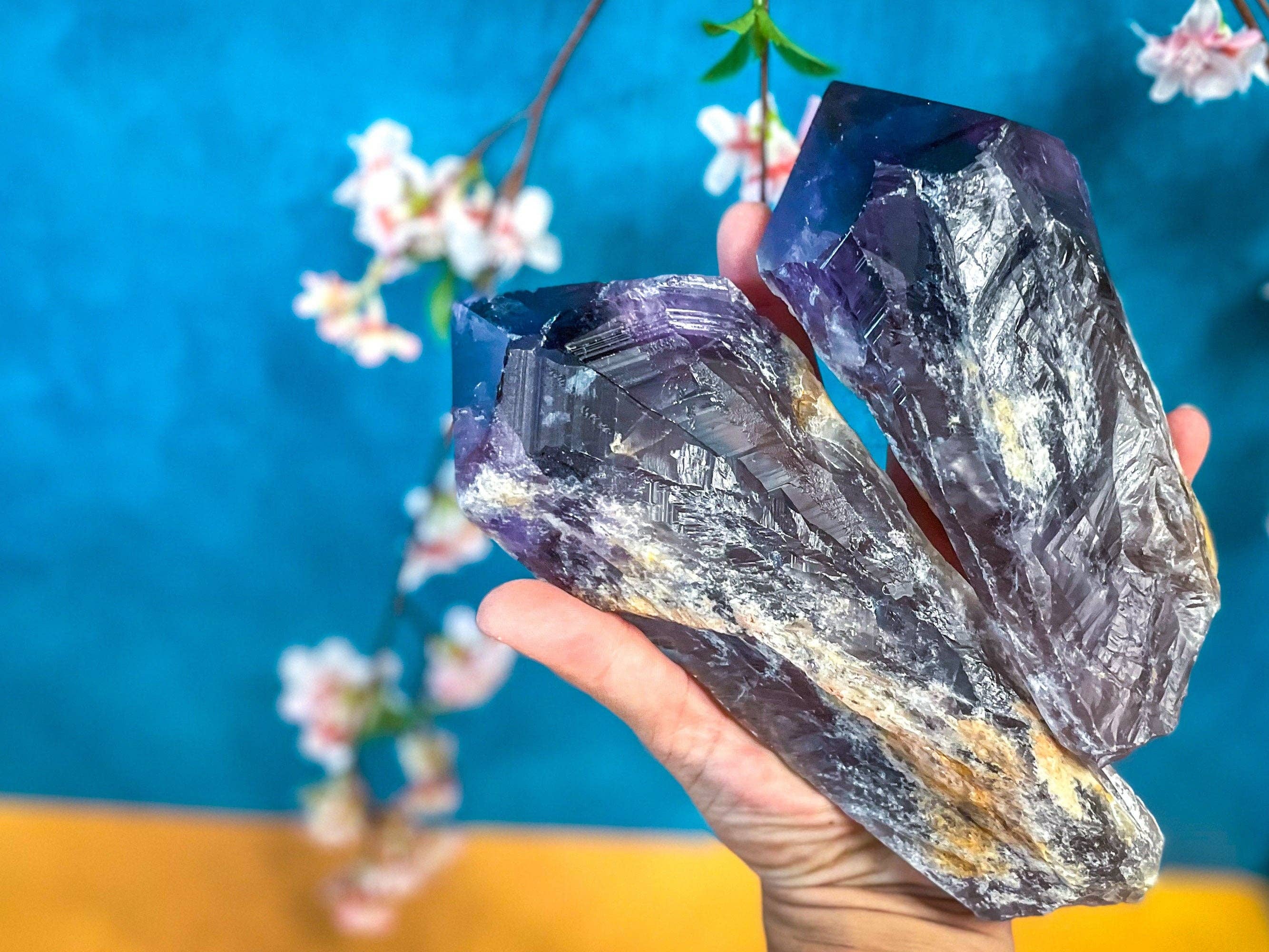 Mandala Gems - Wholesale Spiritual Stone/Crystal - HUGE AMETHYST Spear5