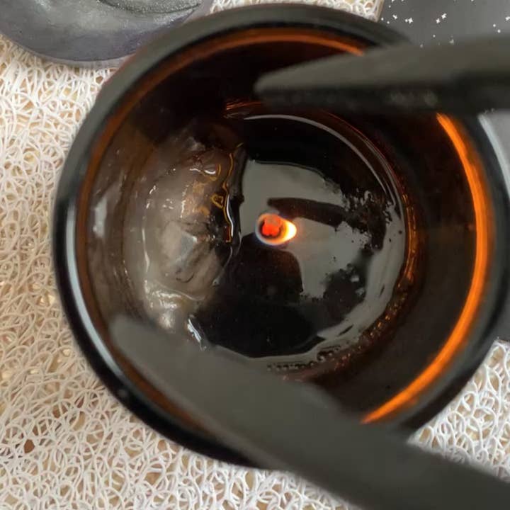 Lusee Bougies - Wholesale Jar/Filled Candle - Pierre Candle "Mystery" -Hawthorn Vanilla Patchouli3