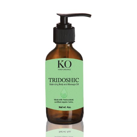 TRIDOSHIC - BALANCING BODY & MASSAGE OIL for wholesale by Kansa Organics