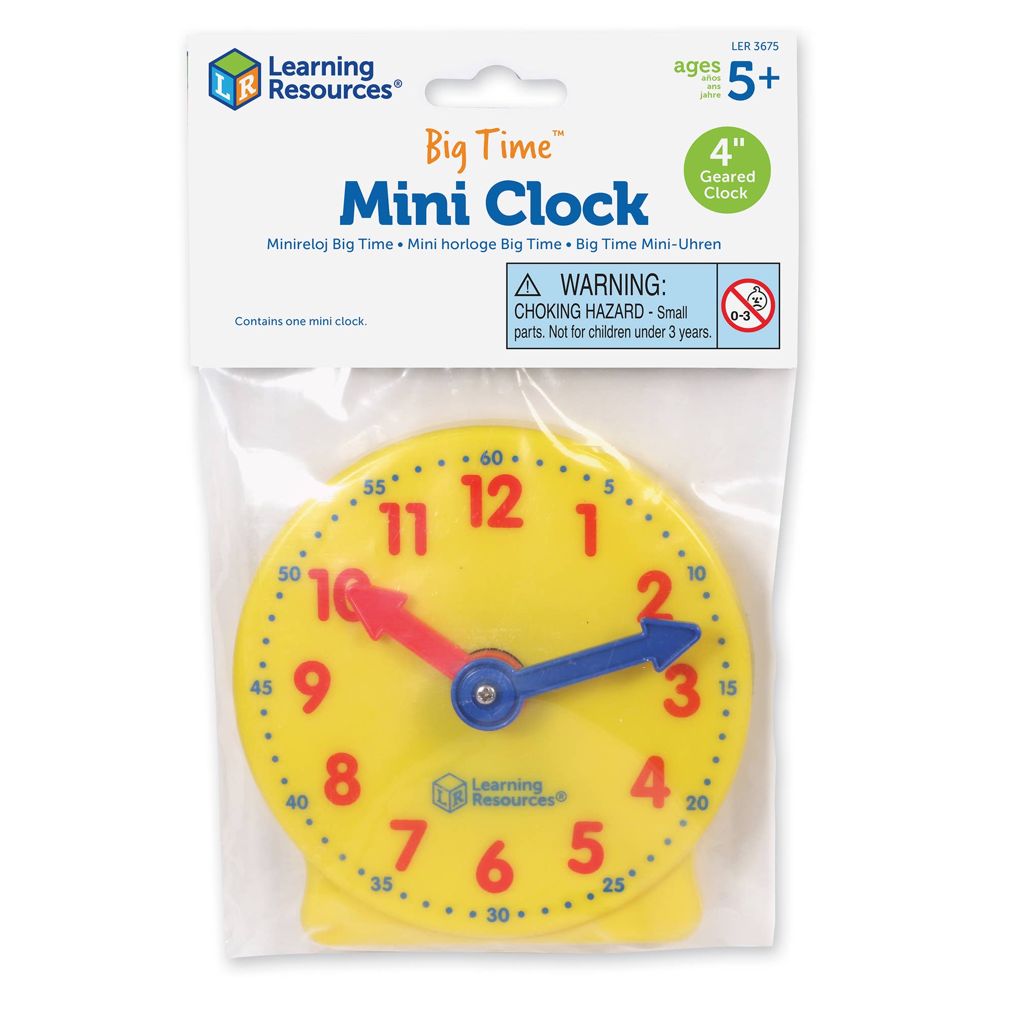 Learning Resources - Wholesale Toy Set - Kids - Big Time® Mini Clock1