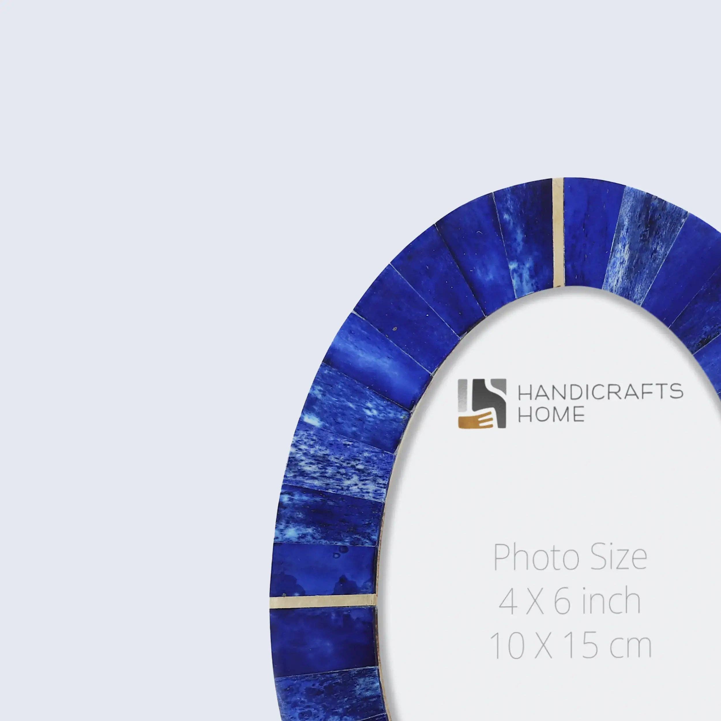 Muqeem & Brothers – wholesale Picture frame – Round Picture Frames Palace Heart Pattern Bone Inlay in 4x61