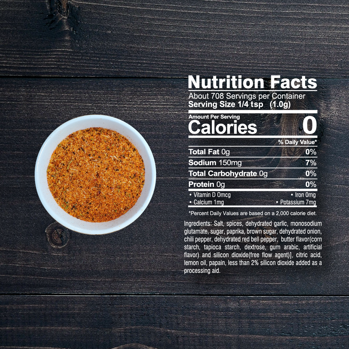 2 Gringos Chupacabra - Wholesale Rub - WING WUB3