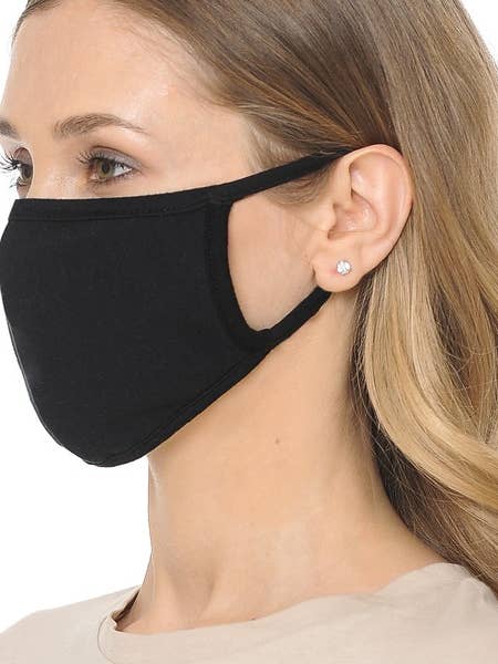 Masque Bouche Visage Réutilisable Anti-Poussière (Plongée) - SH92-SB-BLACK pour la vente par Vibrato Clothing