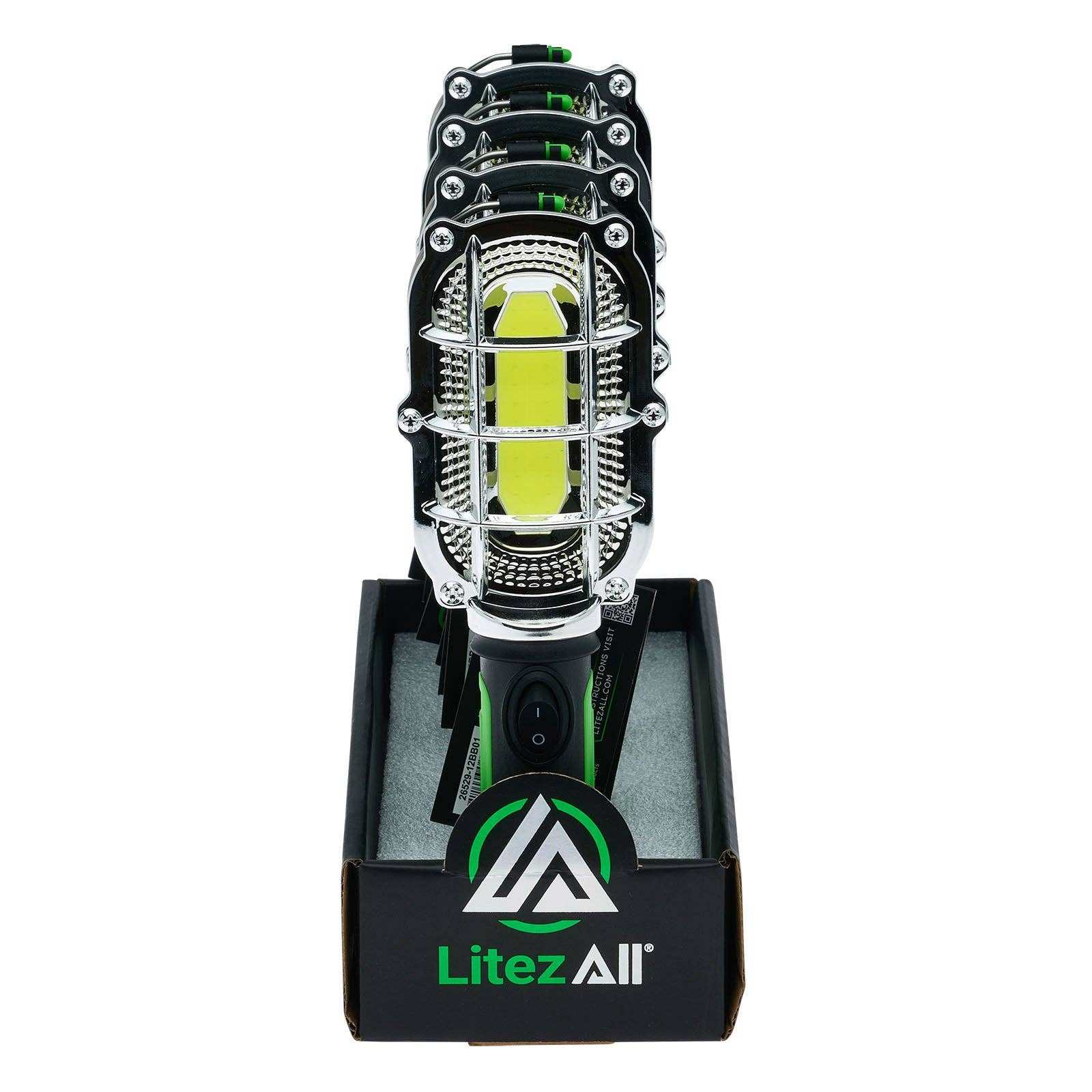 LitezAll - Wholesale Handheld Flashlight - LitezAll LED Classic Style Hand Light with Hook and Magnet19