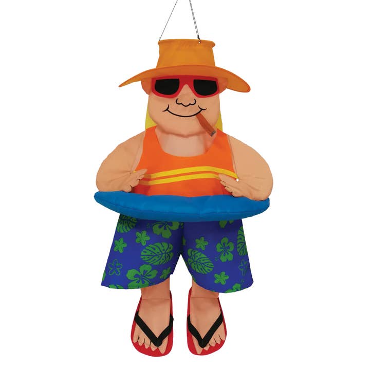 In the Breeze, LLC. - Wholesale Flag - Float Man With Cigar Wind Friend