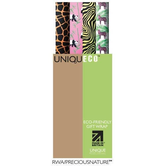 The Unique Paper Company US - Wholesale Wrapping Paper Roll - Eco-friendly FSCâ„¢ sustainable wrapping paper Precious Nature