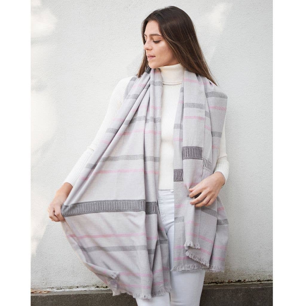 Variously - Vente Plaids - Couvre-lit en étain en coton biologique8