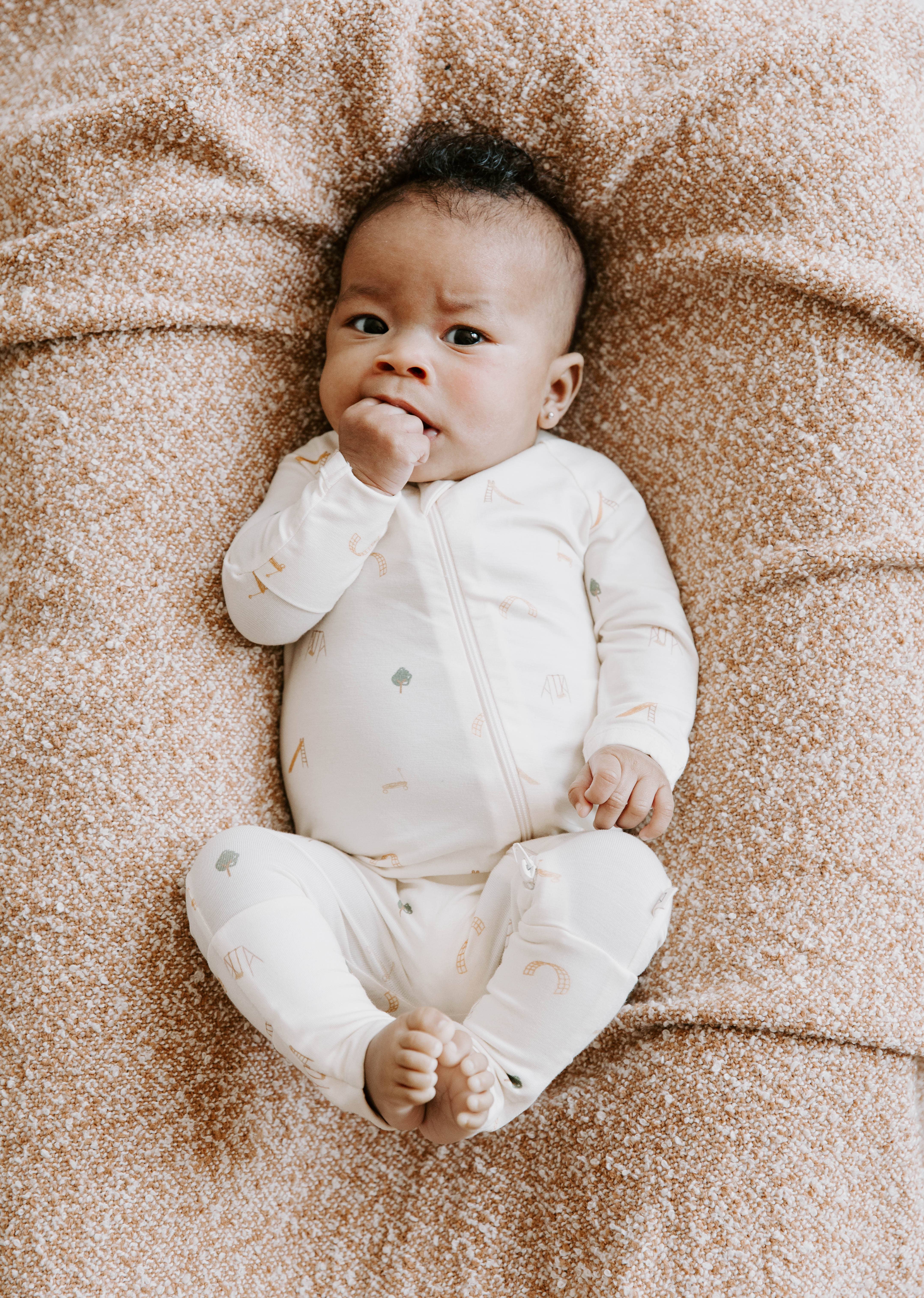 Dear Hayden - Wholesale Bodysuit (Footed) - Baby - Tencel Lyocell Footy Pajamas3