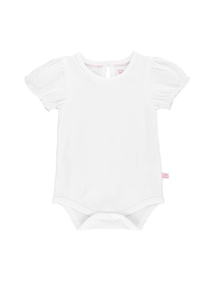 Baby Girls White Knit Puff Short Sleeve Bodysuit
for wholesale on Faire