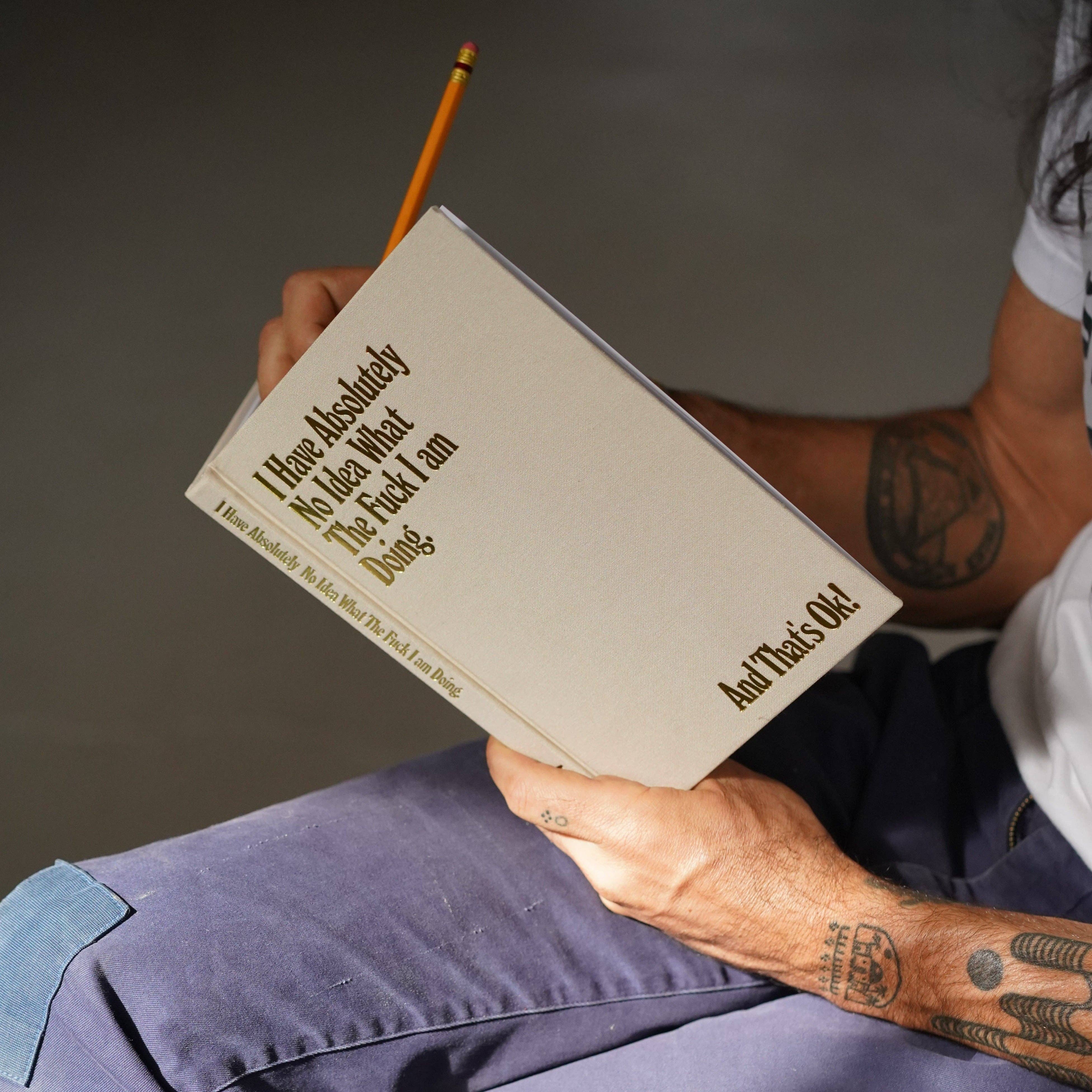 Real Fun, Wow! - Wholesale Journal/Diary - 'No Idea' Linen Bound Journal1