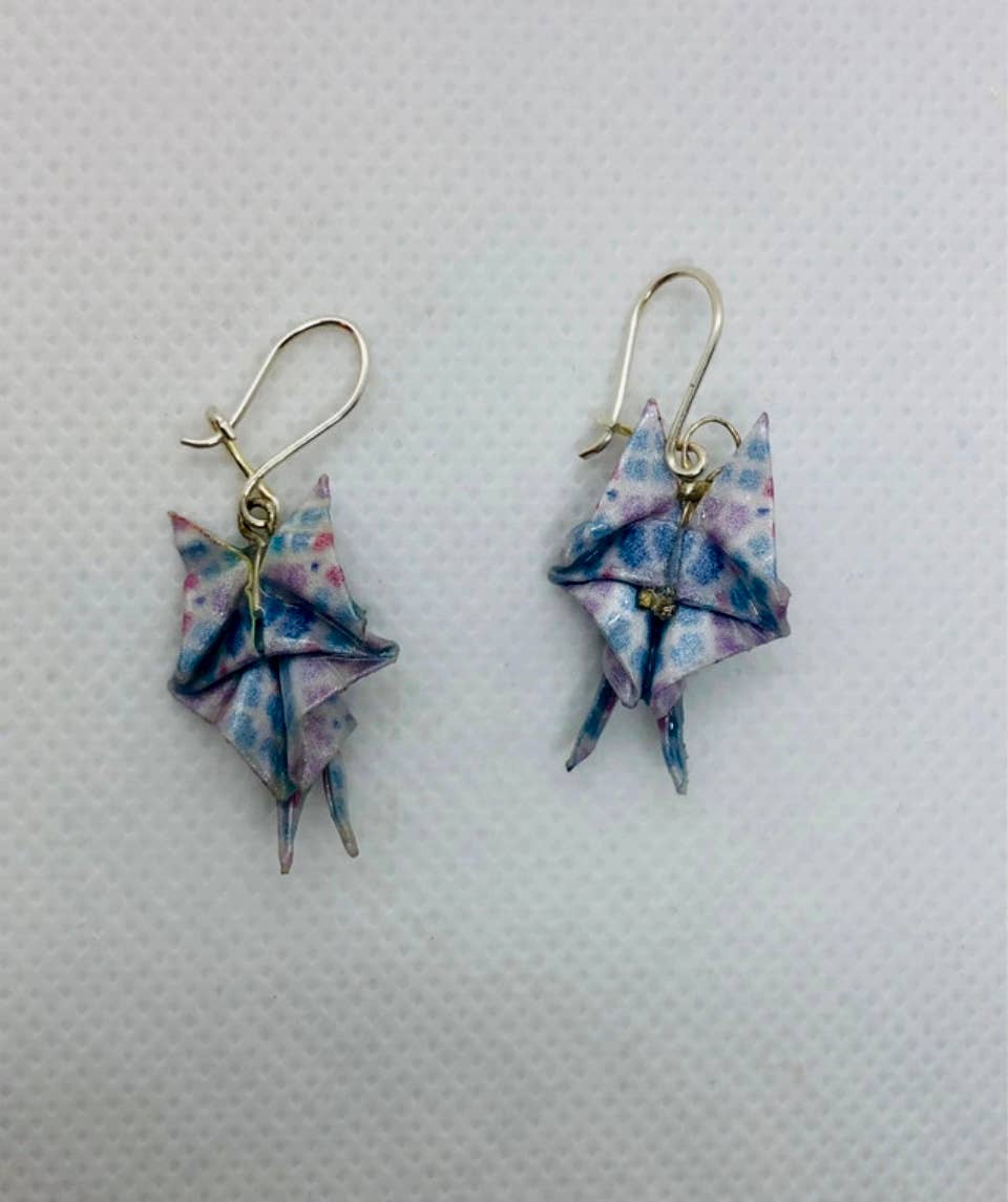 L'éco maison décoration - Wholesale Dangle Earrings - Origami Fairy Earrings5