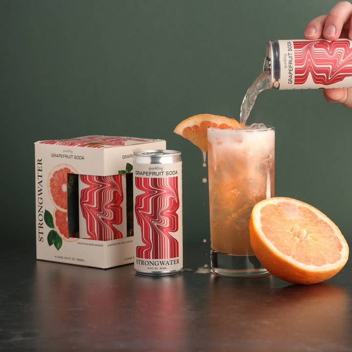 Strongwater – wholesale Soda/kolsyrad dryck – Grapefrukt Soda