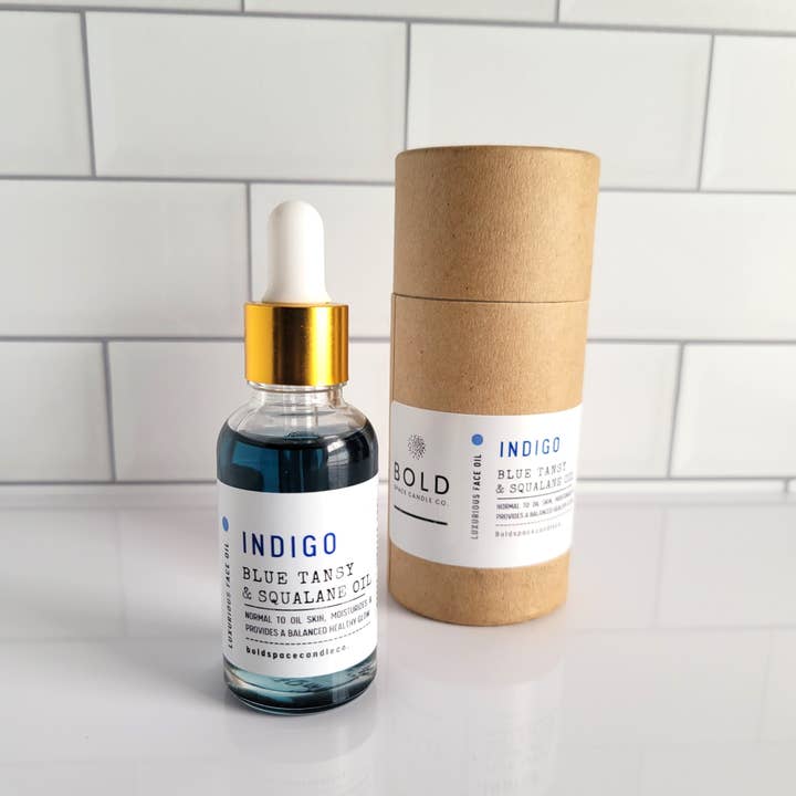 Bold Space Candle Co. - Wholesale Facial oil - Indigo | Blue Tansy & Squalane Face Oil3