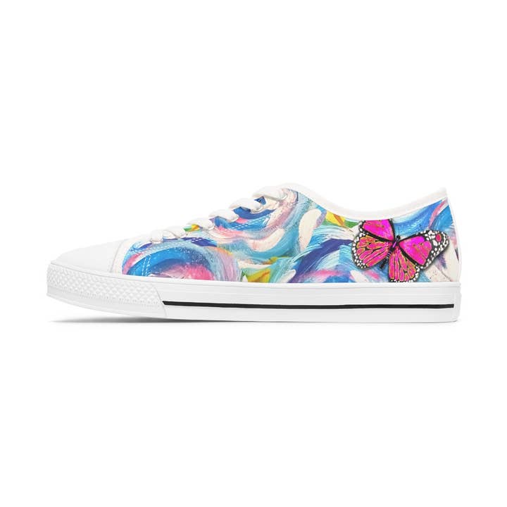 Inner Wisdom Women's Low Top for wholesale by Off the Canvas Collection, LLC