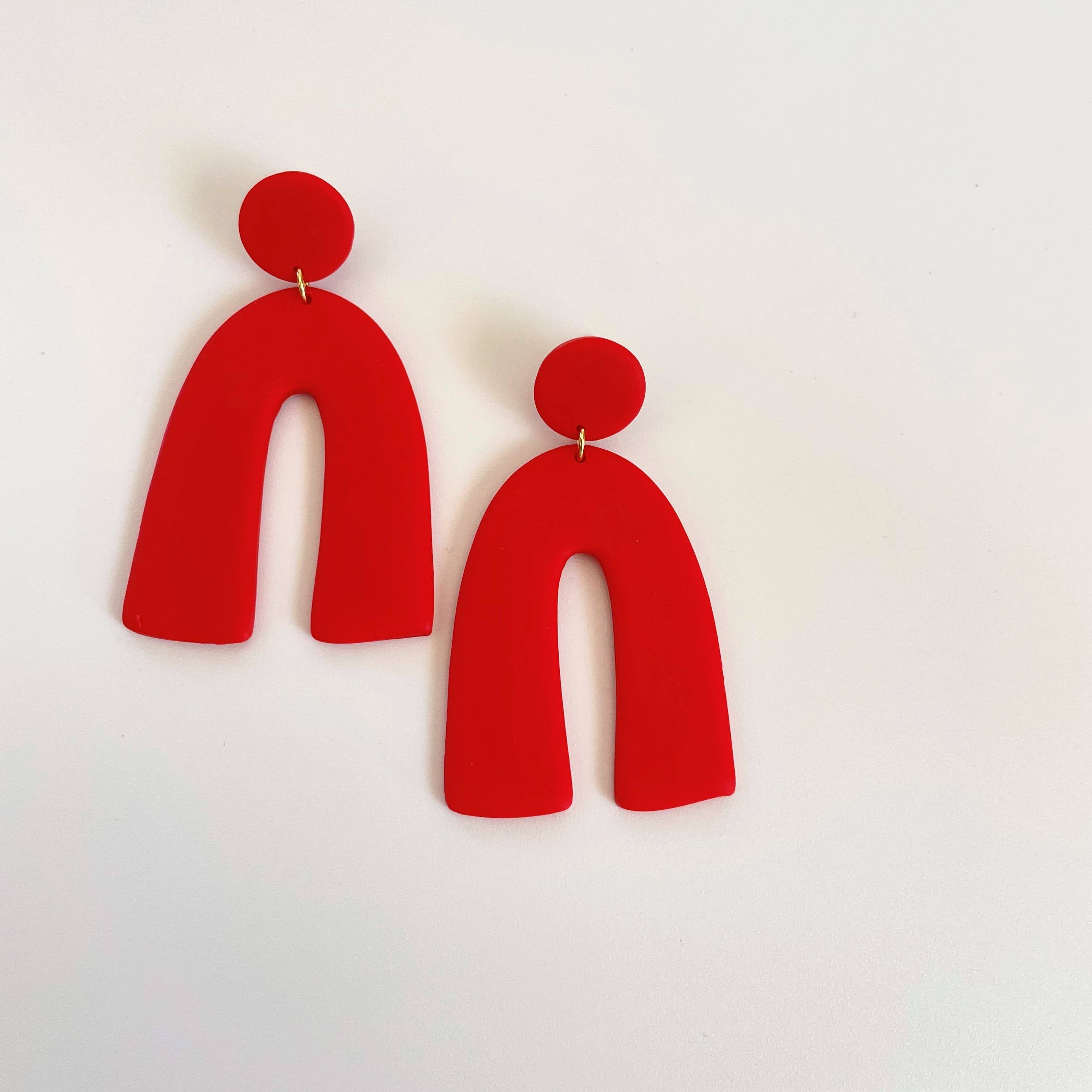 AnalyJewelry - Wholesale Dangle Earrings - Large Arch Drop Earrings2