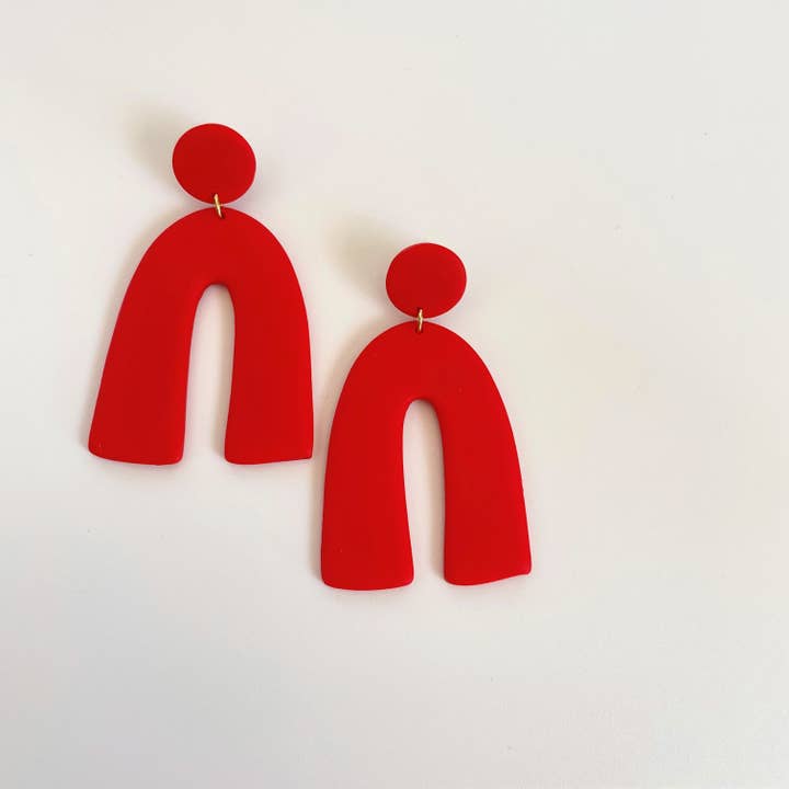 AnalyJewelry - Wholesale Dangle Earrings - Large Arch Drop Earrings2