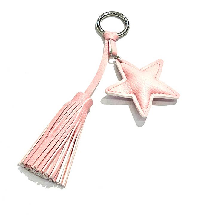 SHEERA - Wholesale Keychain – Women's - Star pompom keychain5