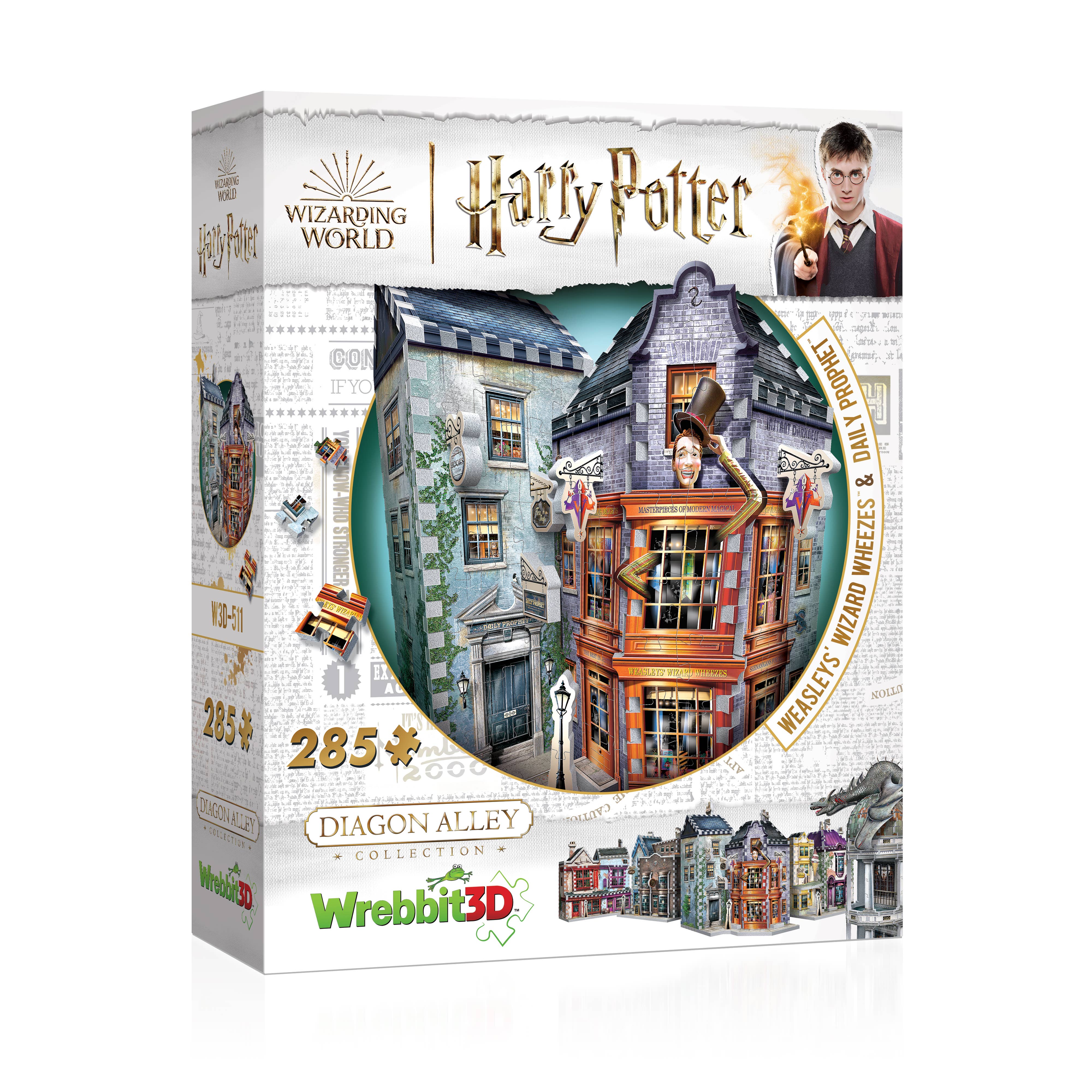 Wrebbit Puzzles Inc. - Wholesale Puzzle - Adult - Weasleys Wizard Wheezes & Daily Prophet1