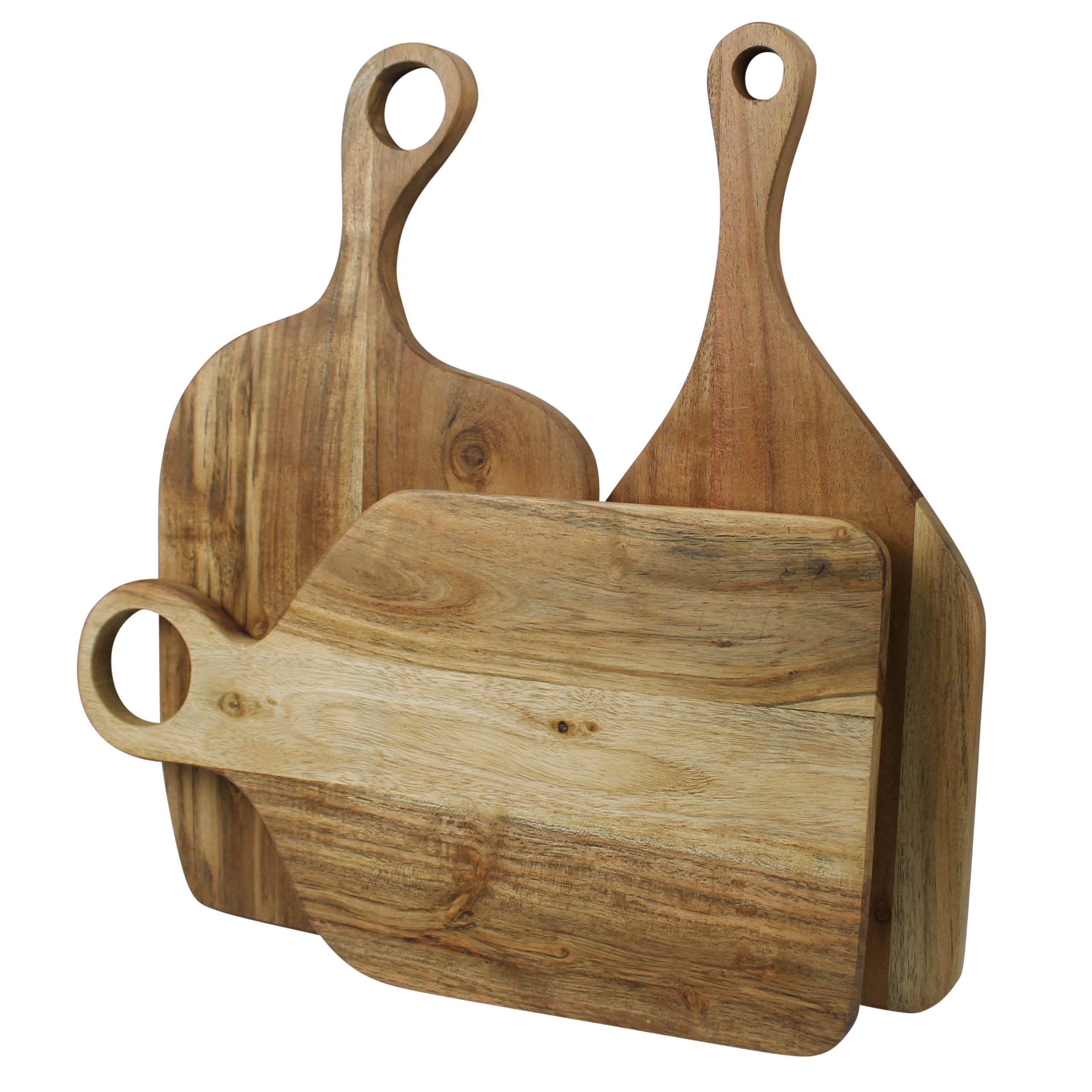 HomArt - Wholesale Cutting Board - Toledo Cutting Boards, Acacia Wood - Set of 31