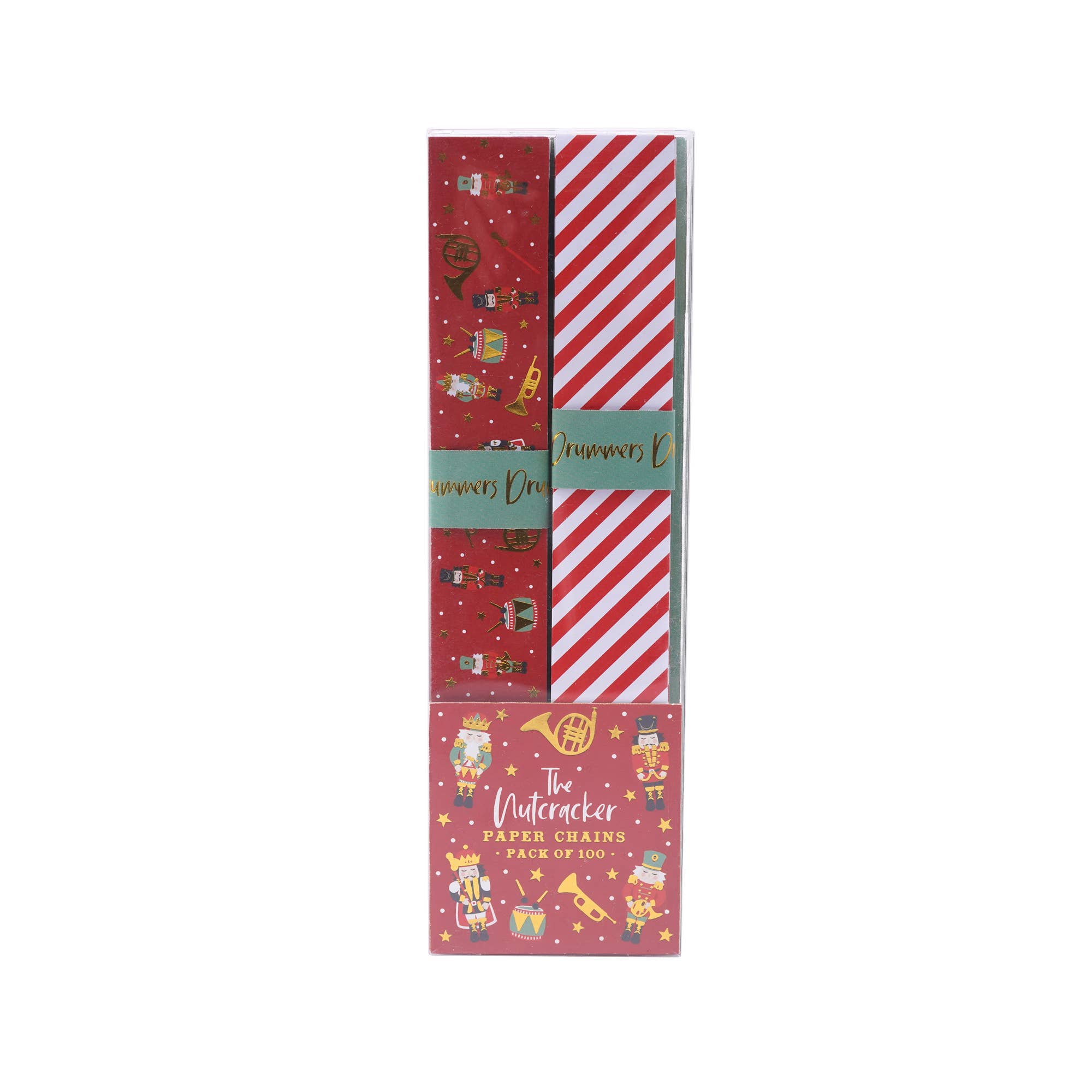 CGB Giftware - Wholesale Christmas Decoration - The Nutcracker Pack of 100 Paper Chains1