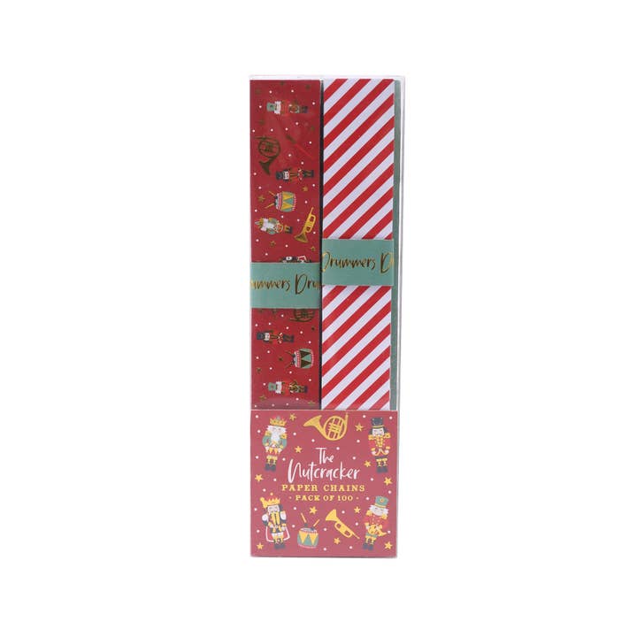 CGB Giftware - Wholesale Christmas Decoration - The Nutcracker Pack of 100 Paper Chains1