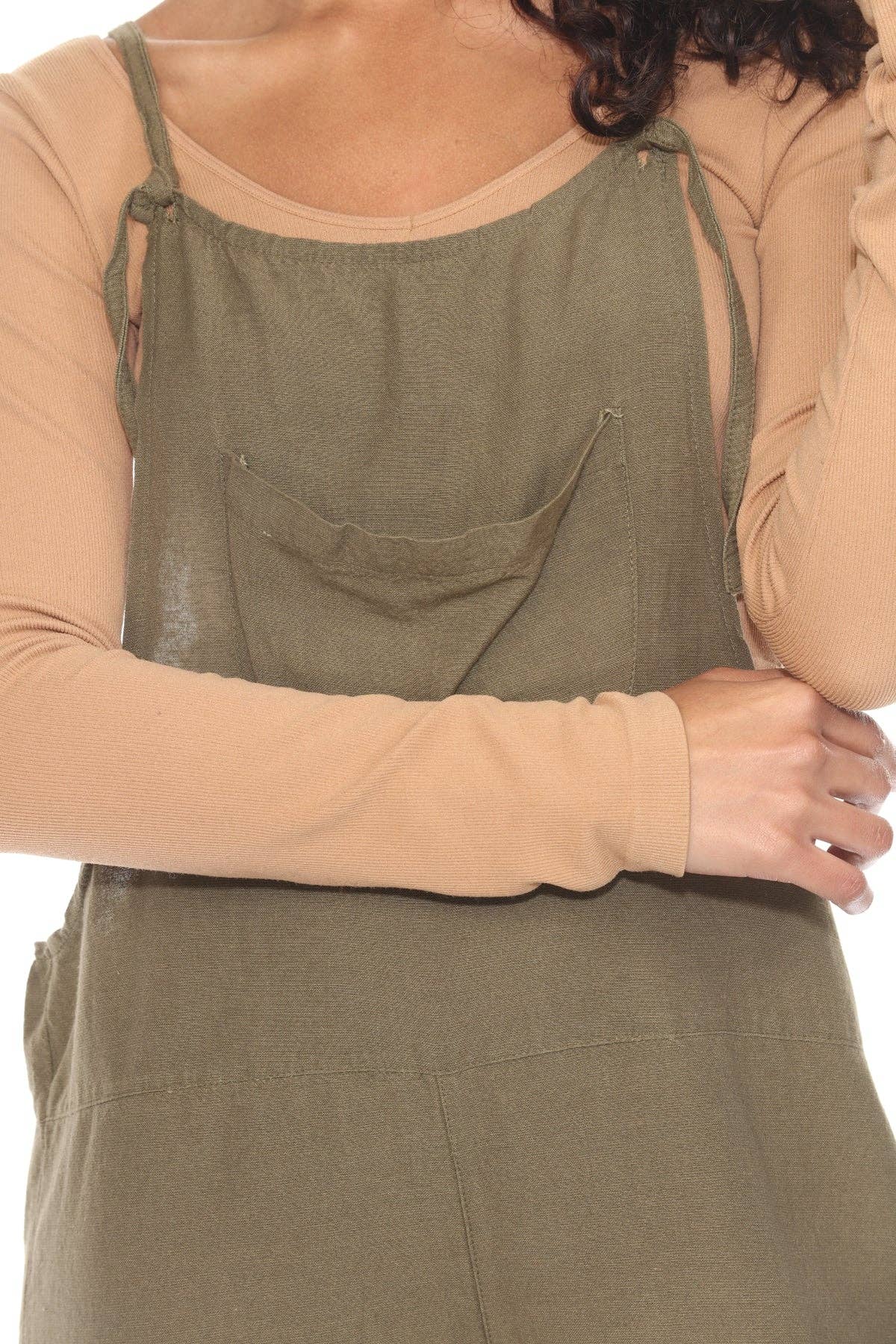 Lakhays Collection Inc. - Wholesale Overalls - Women's - Easy Slouchy Hemp Overalls21