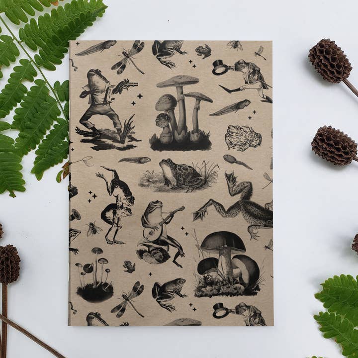 BoyPilot Goods - Wholesale Notebook - Frog Friends Notebook
